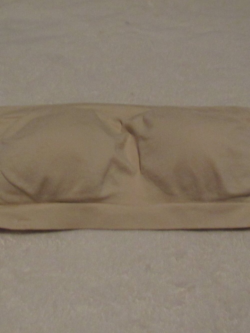Truekind Beige Strapless Bra Size Large USED